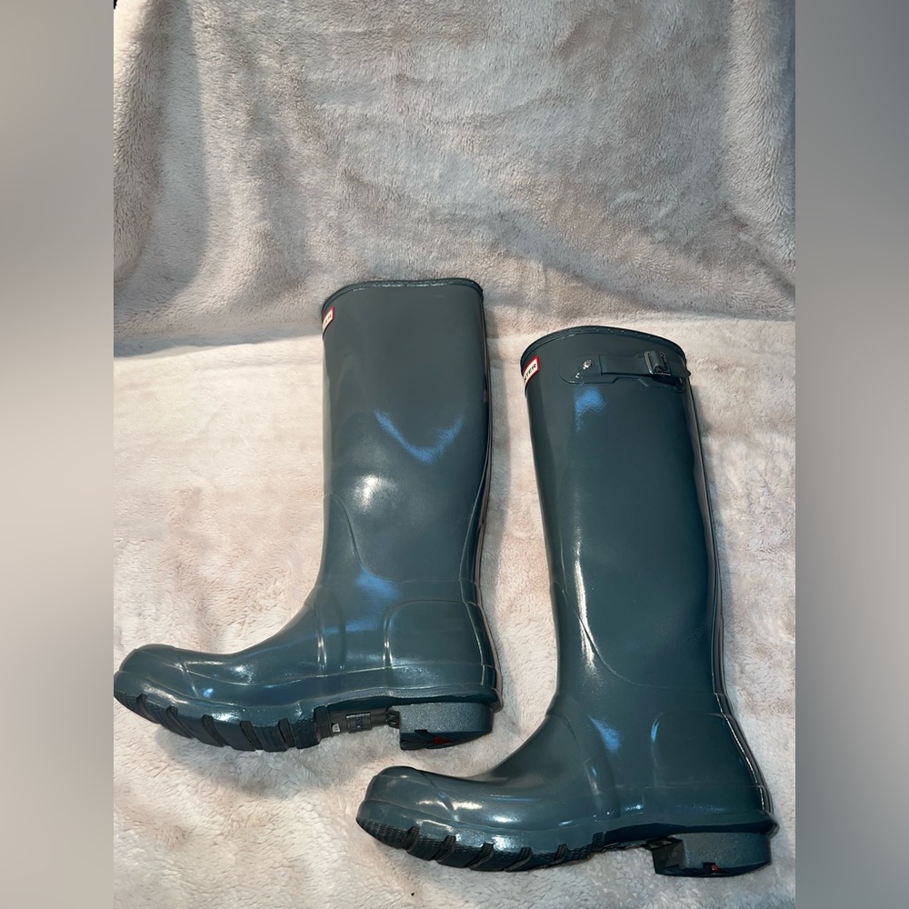 Womens Tall Hunter Boots Size 8 - Picture 3 of 9